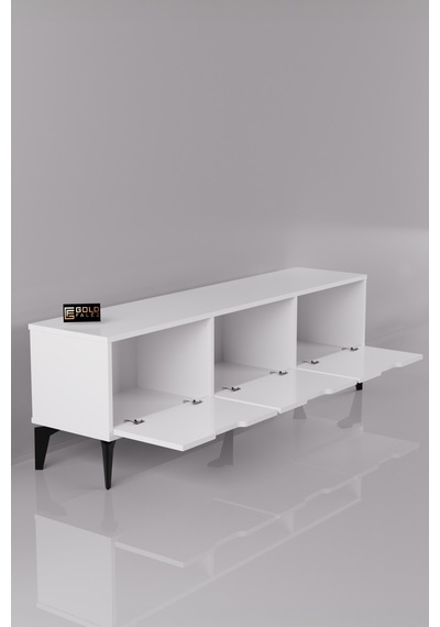 Reyo Falez Royal Tv Sehpası 160 Cm Tv Ünitesi Kapaklı Modern Şık Minimal Salon Konsolu 5091 Beyaz Reyo Falez Royal Tv Sehpası 160 Cm Tv Ünitesi Kapaklı Modern Şık Minimal Salon Konsolu 5091 Beyaz