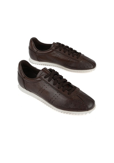 Ziya, Erkek Hakiki Deri Sneaker 1611026z900 Kahve 1611026z900 300