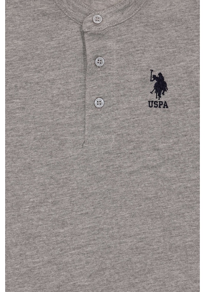 U.s. Polo Assn. Erkek Çocuk Gri Melanj Tişört Basic 50295504-vr086 Gri Melanj