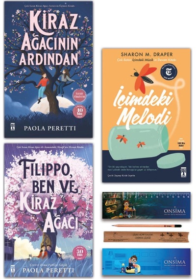 Genç Timaş Kiraz Ağacının Ardından - İçimdeki Melodi - Filippo Ben Ve Kiraz Ağacı Set 3 Kitap