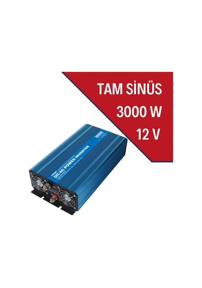 Lexron 3000W-12V Tam Sinüs  İnverter