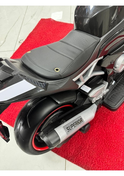 Oyuncak Sepetim Bmw S 1000rr 24 Volt Akülü Çocuk Motorsikleti Yumuşak Lastikli Siyah