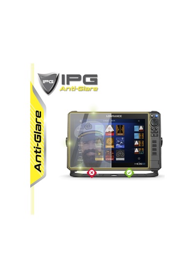 Lowrance Hds Pro 12 Fishfinder - Ipg Anti-glare Yansıma Önleyici Mat Ekran Koruyucu
