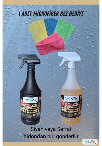 Hızlı Cila Seramik Katkılı 1 Lt Microfiber Bez , Hızlı Cila, Oto Cila, Quick Wax
