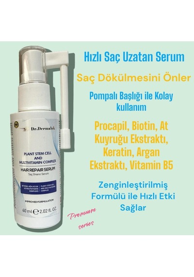 Dr. Dermalok Saç Serumu 60 ML