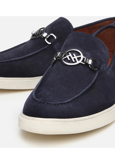 Hotiç Erkek Süet Deri Lacivert Toka Detaylı Loafer 02ayh303010a680 Lacivert