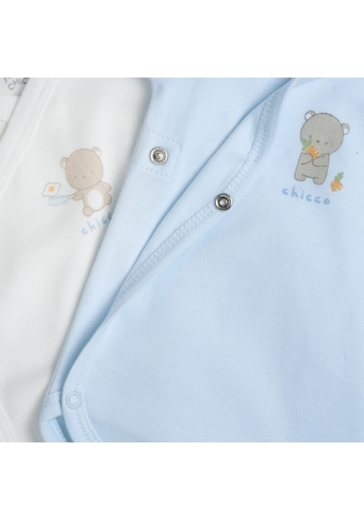 Chicco Body 2'lı - K. Kol- Zıbın 09100904000000 000021 Lıght Lıght Blue