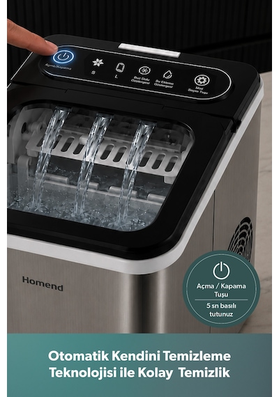 Homend IceBar X8 Hızlı Buz Yapma Makinesi