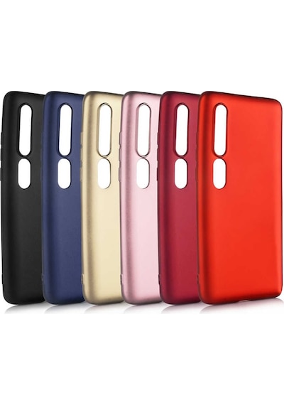 Xiaomi Mi 10 Kılıf Zore Premier Silikon Kapak-Siyah
