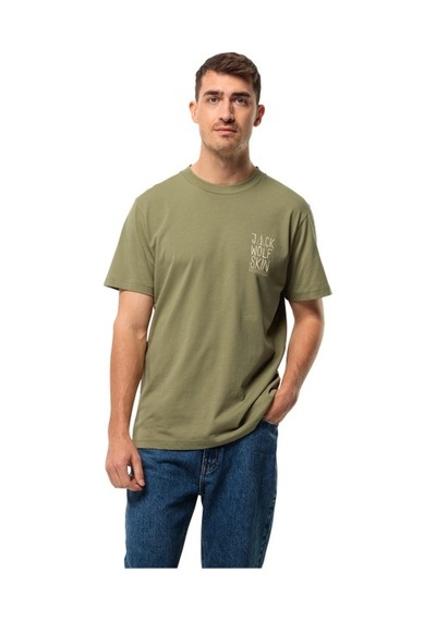 Jack Wolfskin Jack Tent T Erkek T-shirt 1809791tr SİYAH