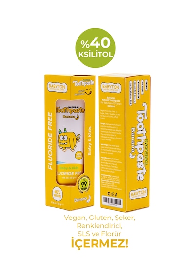 Babyton Muz Organik Diş Macunu 50 G