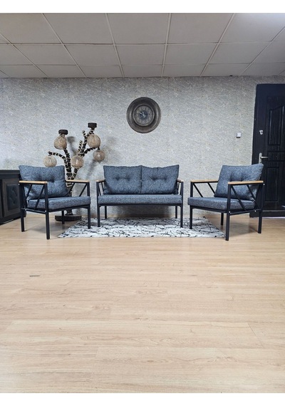 Siyah Boyalı Bahçe - Balkon - Mutfak Çay Seti Takımı Bahçe Koltuk 001 Siyah Boyalı Bahçe - Balkon - Mutfak Çay Seti Takımı Bahçe Koltuk 001