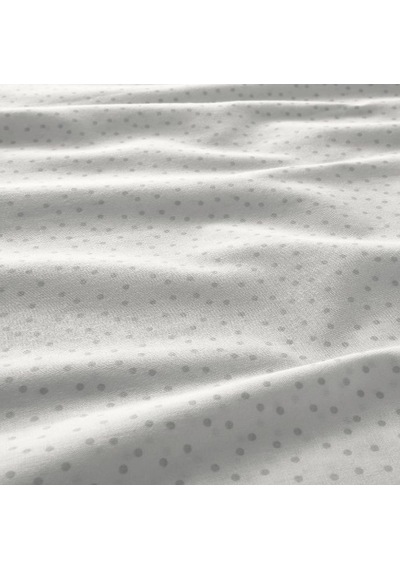 Ikea Elen Tek Kişilik Nevresim Takımı 110 X 125 Cm Beyaz - Gri