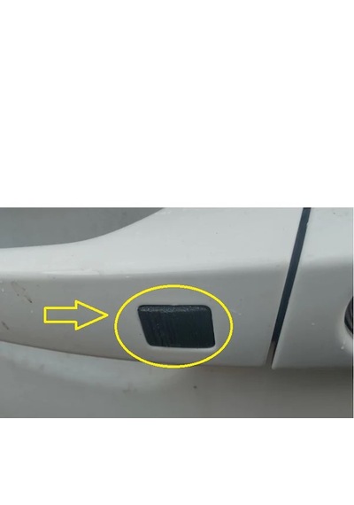 Sivas3d Hyundai Tucson Kapı Kolu Düğmesi 2016- Siyah