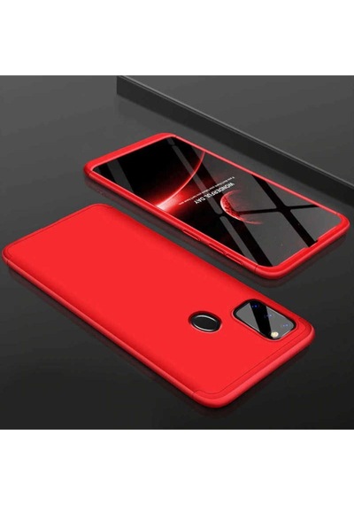 Galaxy M21 Kılıf Zore Ays Kapak Kırmızı