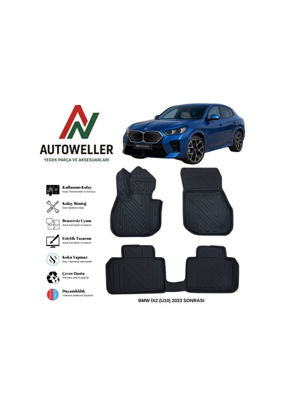 Bmw İx2 U10 2023 Sonrası Havuzlu Oto Paspas