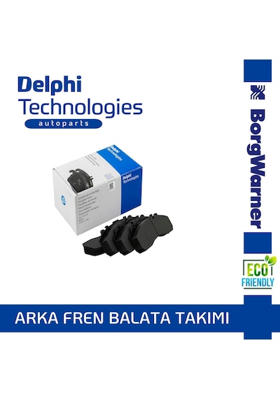 Renault Megane 2 2003-2010 Delphi Arka Fren Balatası