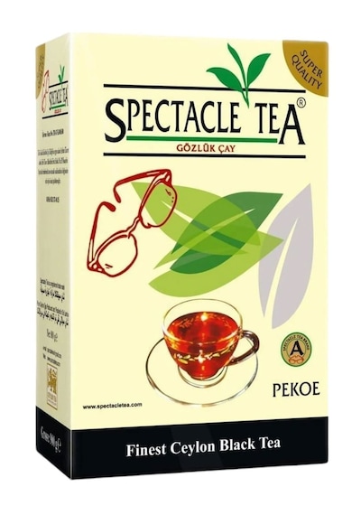 Spectacle Gözlük Çay 2 Adet 800 Gr'lık Ithal Çay %100 Orijinal Pekoe Ceylon Tea