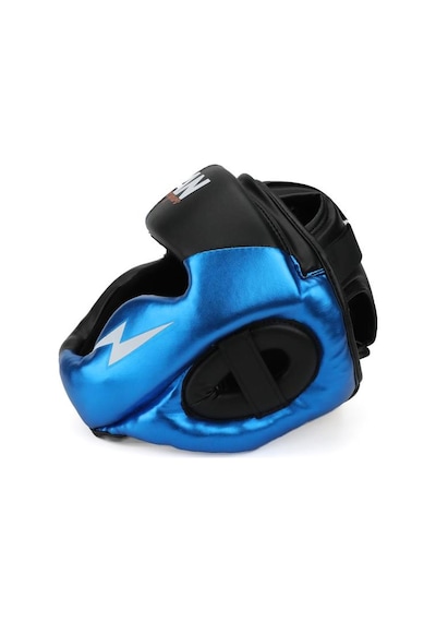 Titan Sport Yüz Korumalı Boks Kaskı , Mavi-siyah Model Çok Renkli