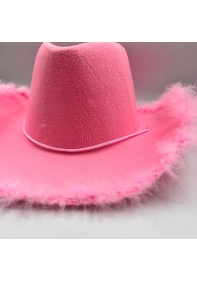 Şapka Kovboy Barbie Pembe Diğer