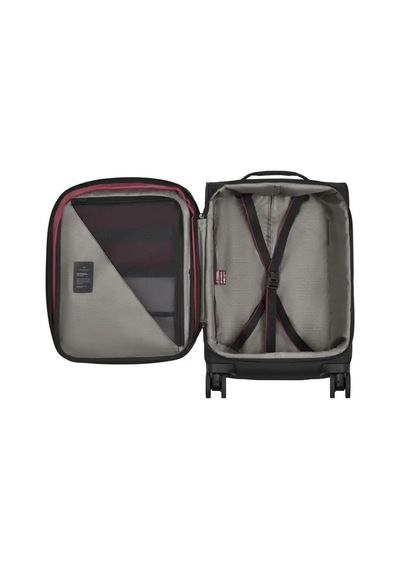 Victorinox 612418 Crosslight Softside Bavul, Kabin Boy, Siyah Çok Renkli