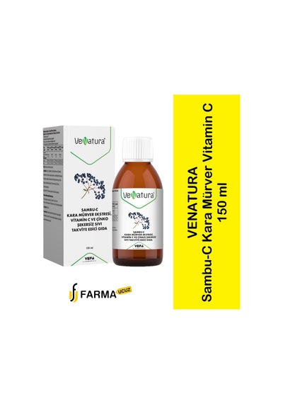 Venatura Sambu-C Kara Mürver Vitamin C 150 Ml 2 Adet