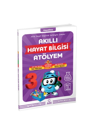 3 Sınıf Akıllı Hayat Bilgisi Atölyem Arı Yayınları