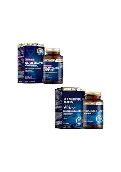 Multivitamin Mineral Complex Kadın 60 Tablet Magnesium Complex 60 Tablet