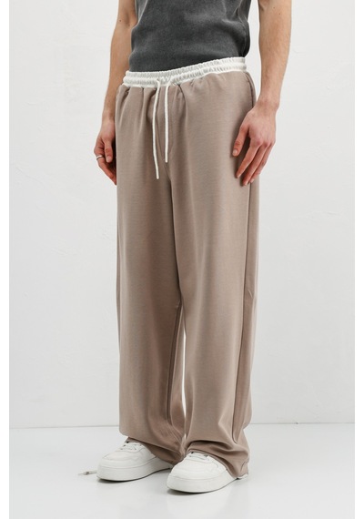 Vamos Baggy Fit Eşofman Alt V80-41 Vizon