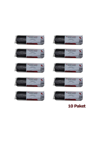 Gnr Endüstriyel Jumbo Çöp Torbası Poşeti 10 x 10'lu 80 x 110 CM