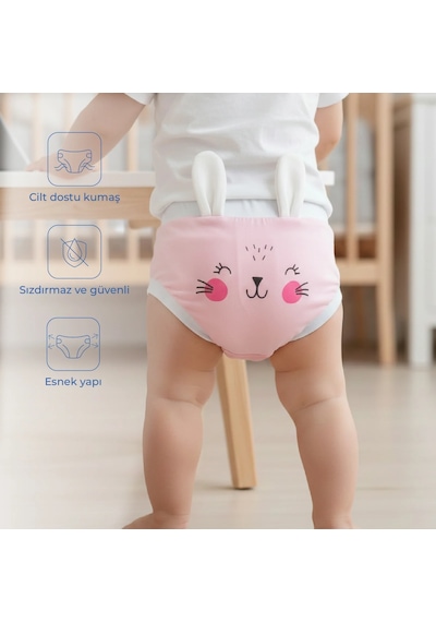 Babyjem - Soft Alıştırma Külodu Pembe 2 Yaş