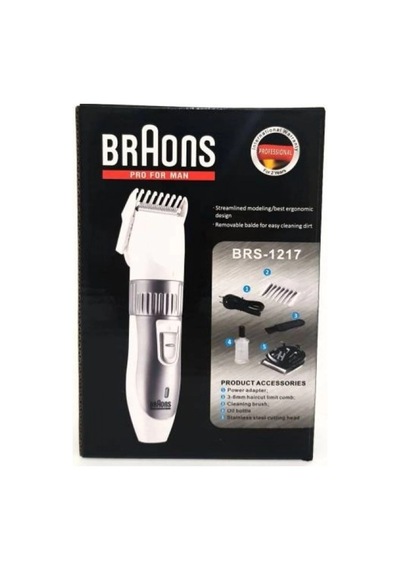Braons Şarj Edilebilir Kablosuz Tıraş Makinesi Brs-1217 1 - 2 Saat
