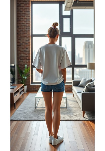 Uyguntarz Unisex West Coast Baskılı Oversize Tshirt Beyaz