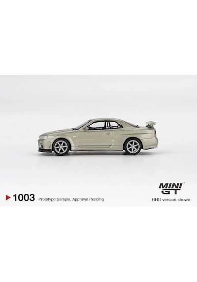 Mini Gt 1/64 Nissan Skyline Gt-r R34 V-spec Iı Nür Millenium Jade Mgt01003 Çok Renkli