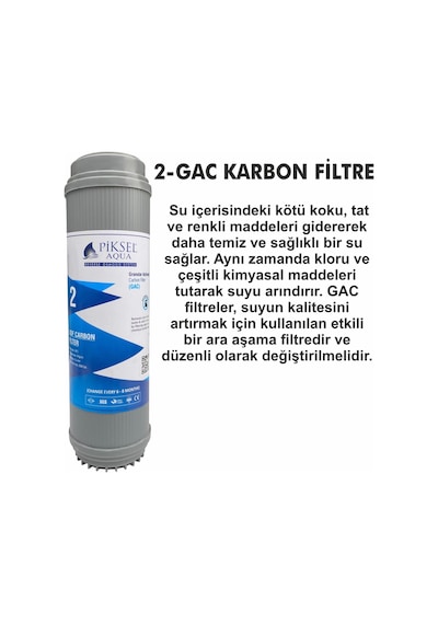 Tüm Açık Kasa Su Arıtma Cihazları İle Uyumlu 4'lü Filtre Seti