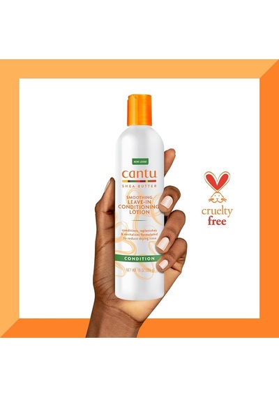 Cantu Shea Yağı Pürüzsüzleştirici Durulanmayan Saç Kremi 284 G