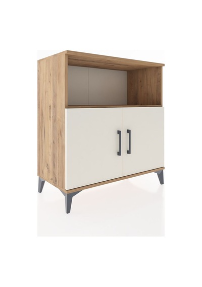 Hyperion Şifonyer Tek Raflı 2 Kapaklı 88x44x96 Çam-aytaşı Çam