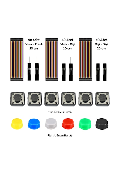 Arduino Set 292 Parça Full Başlangıç Seti Malzeme Kutulu