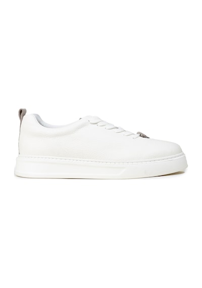 Deery Erkek Beyaz Hakiki Deri Sneaker Ayakkabı - 02010mbyzp01 Beyaz