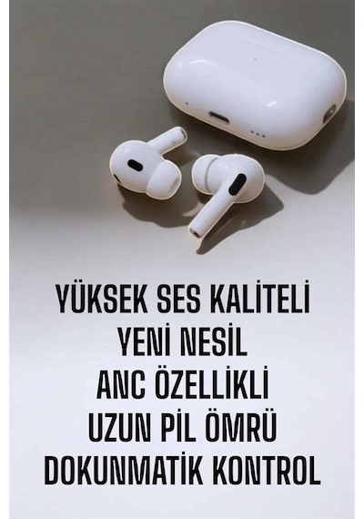 Kablosuz Kulak İçi Bluetooth Kulaklık, Gürültü Önleme, Su Geçirmez, Mikrofonlu Belirtilmemiş