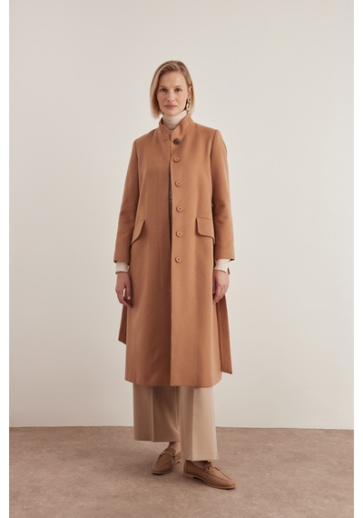 Aker 24aw08091111 Küçük Beden Kaban 24aw08091111 038 Camel Camel