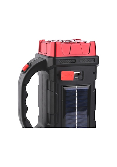 POWERMASTER HB-1678 SOLARLI USB ÇIKIŞLI ŞARJ EDİLEBİLİR 38 WATT KAMP FENERİ