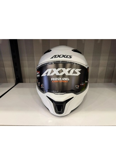 Axxıs Kask Panther Sv Solıd A0 Parlak Beyaz Beyaz