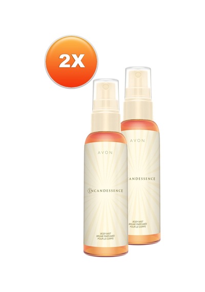 Incandessence Kadın Vücut Spreyi 100 Ml. İkili Set
