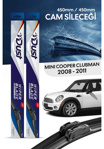 Mini Cooper Clubman Silecek Takımı 2008-2011 Uyumlu 450mm/450mm