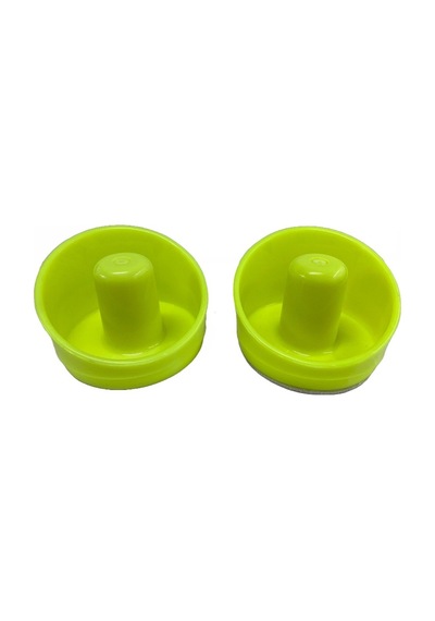 2 Adet Sarı Renk Air Hockey Elcik - Havalı Hockey Tokacı