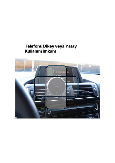 Ttec AirCharger Drive Pro Qi2 MagSafe Araç İçi Telefon Tutucu