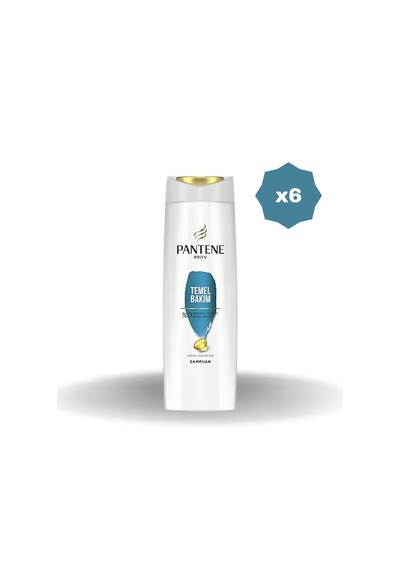 Pantene 6 Temel Bakım Şampuan 400 Ml - 6 Adet