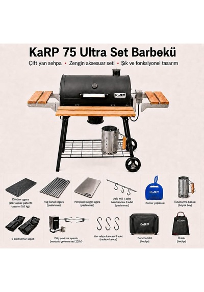 Karp 75 Ultra Set Bbq Mangal Diğer