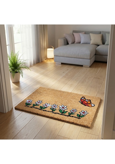 Ekol Pvc Taban Koko Paspas Flower 40 x 60 CM